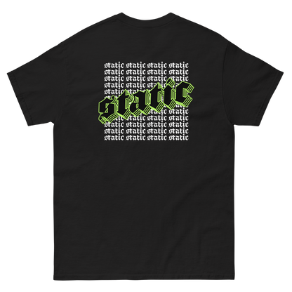 Static Black Tee