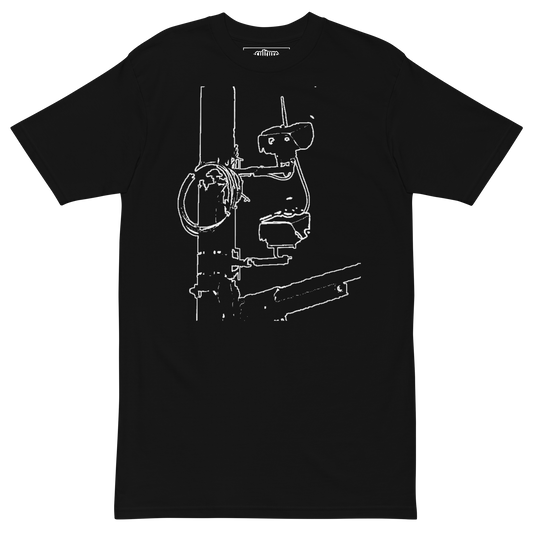 Speeding Camera Black Tee