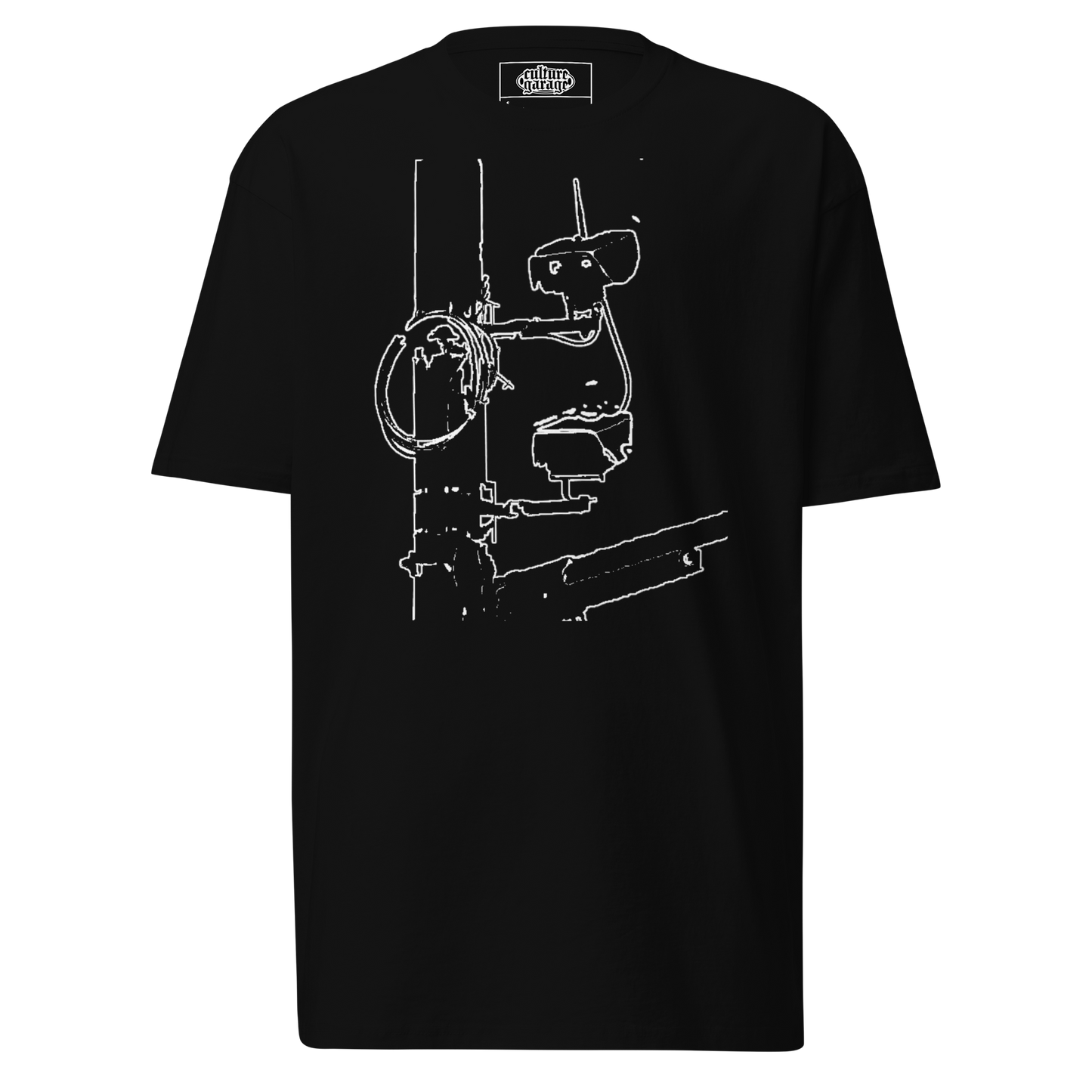 Speeding Camera Black Tee