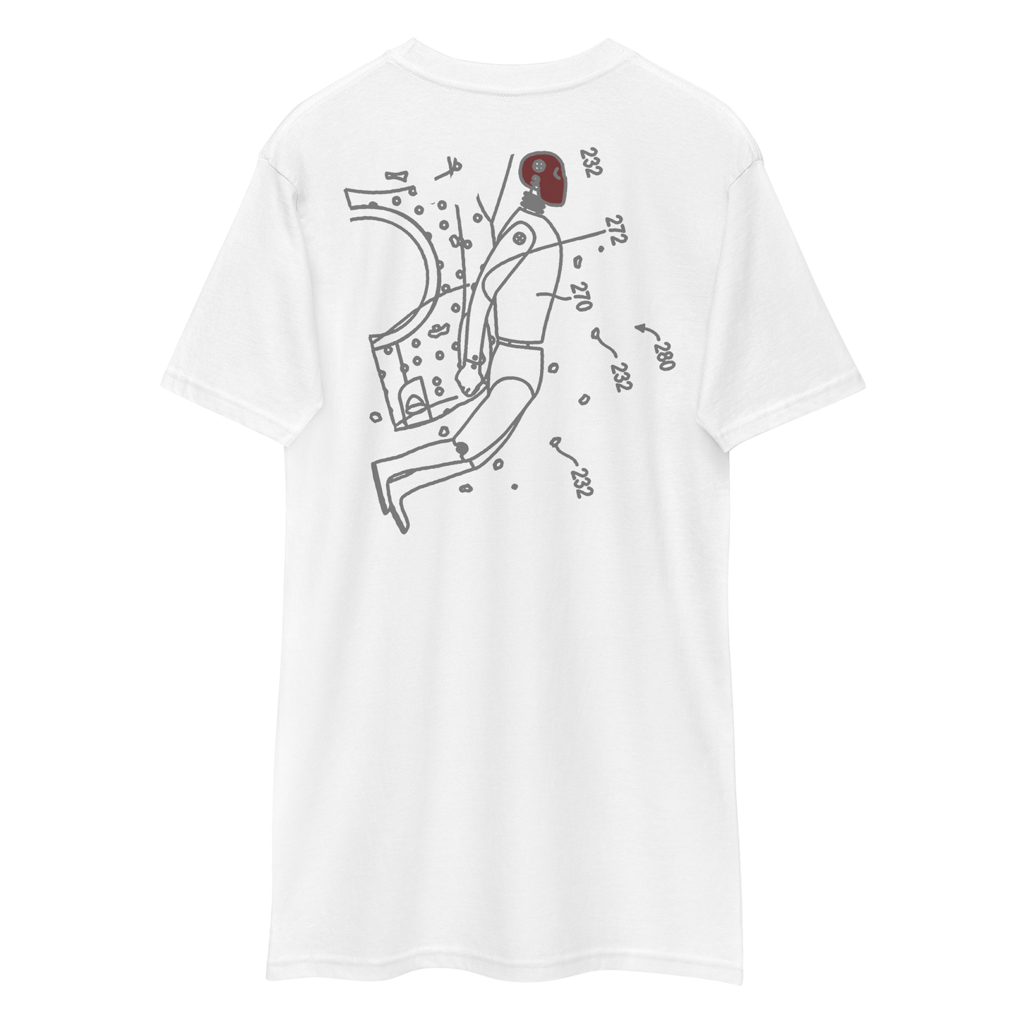 Crash White Tee