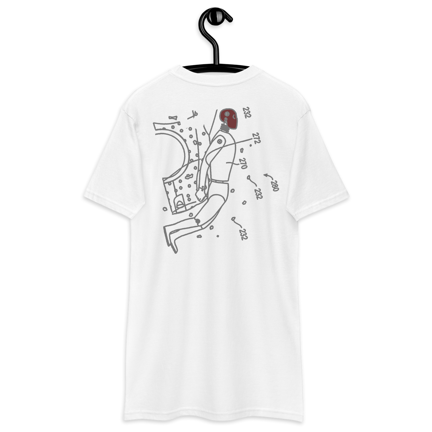 Crash White Tee