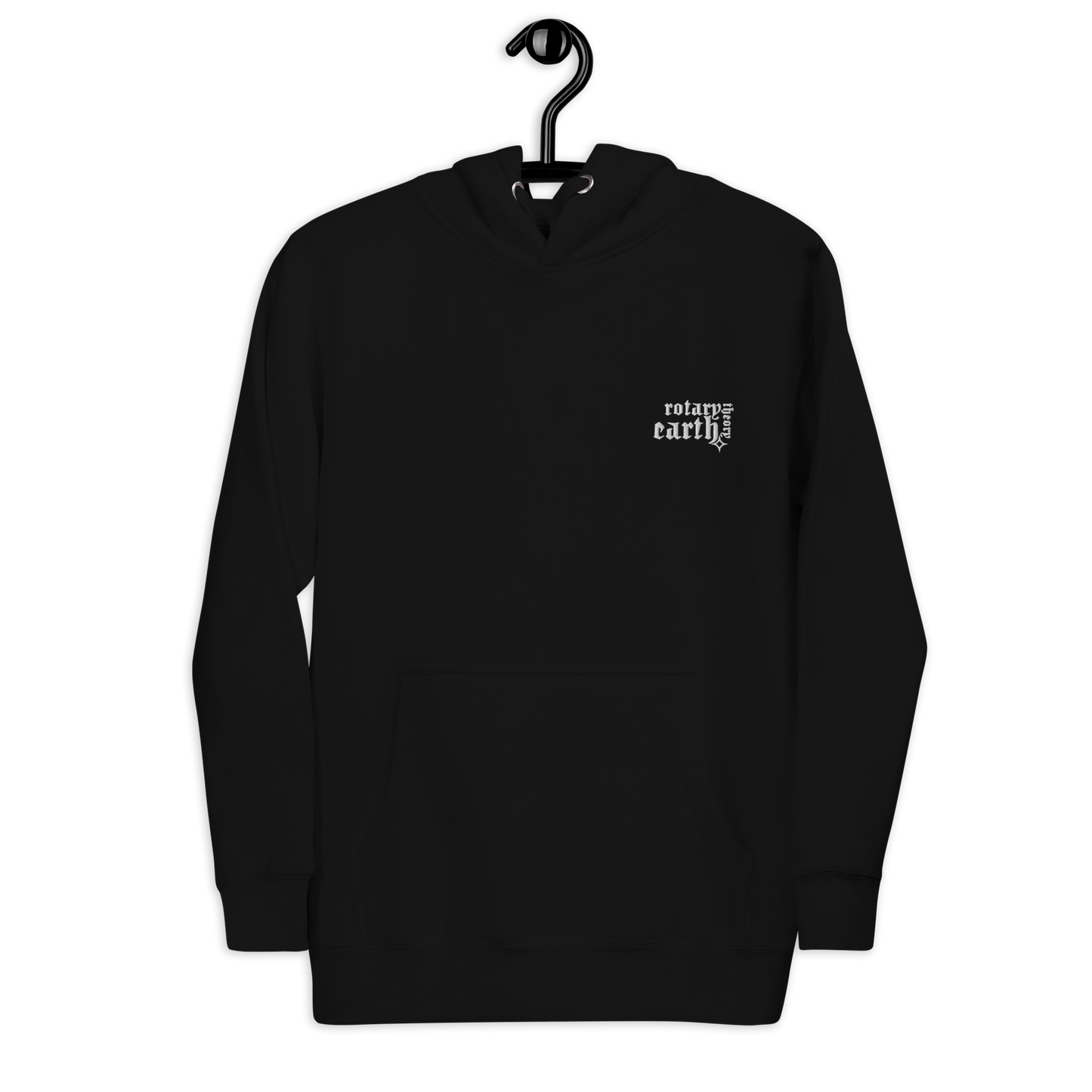 Rotary World Theory Hoodie in Black