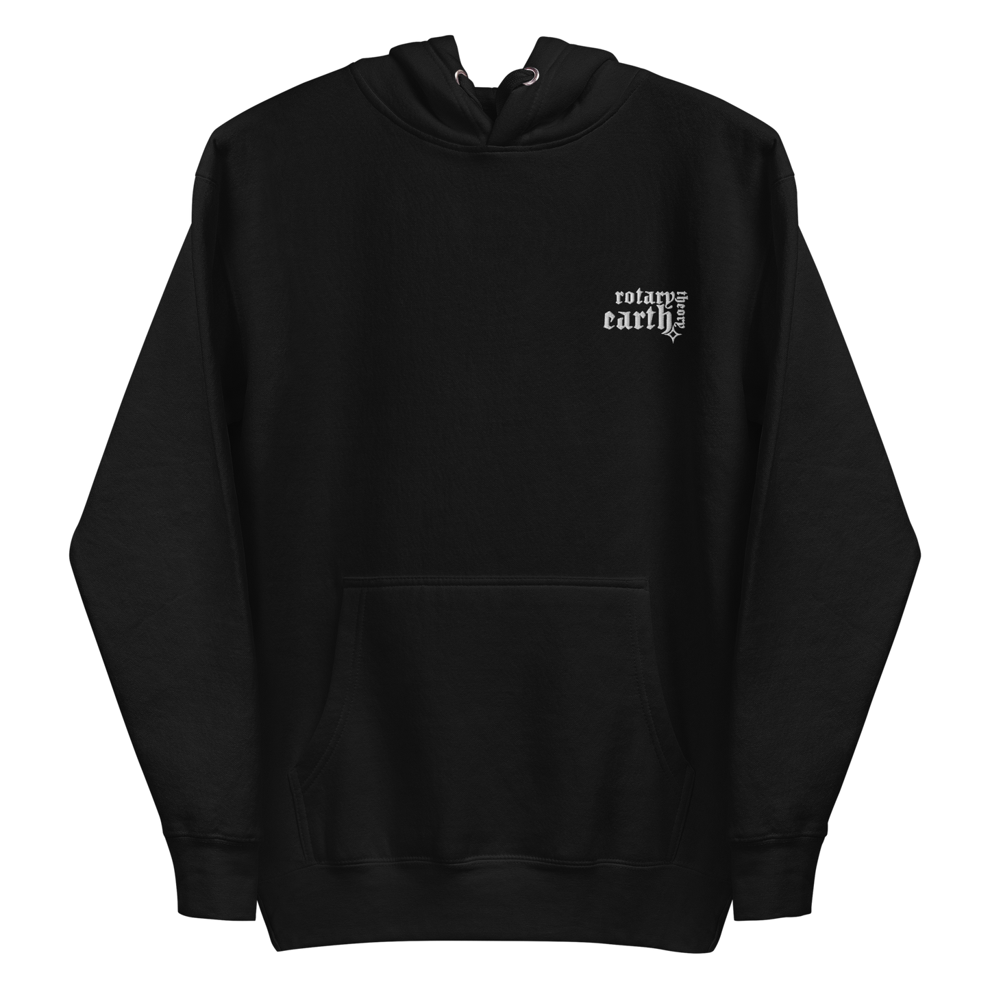 Rotary World Theory Hoodie in Black