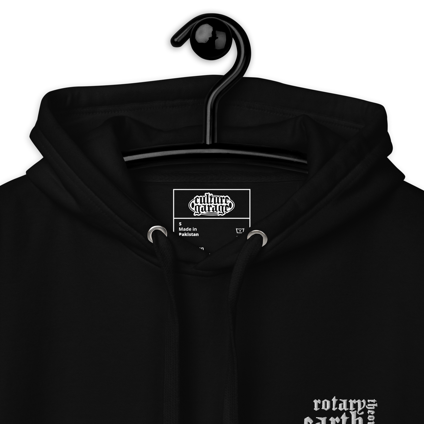 Rotary World Theory Hoodie in Black